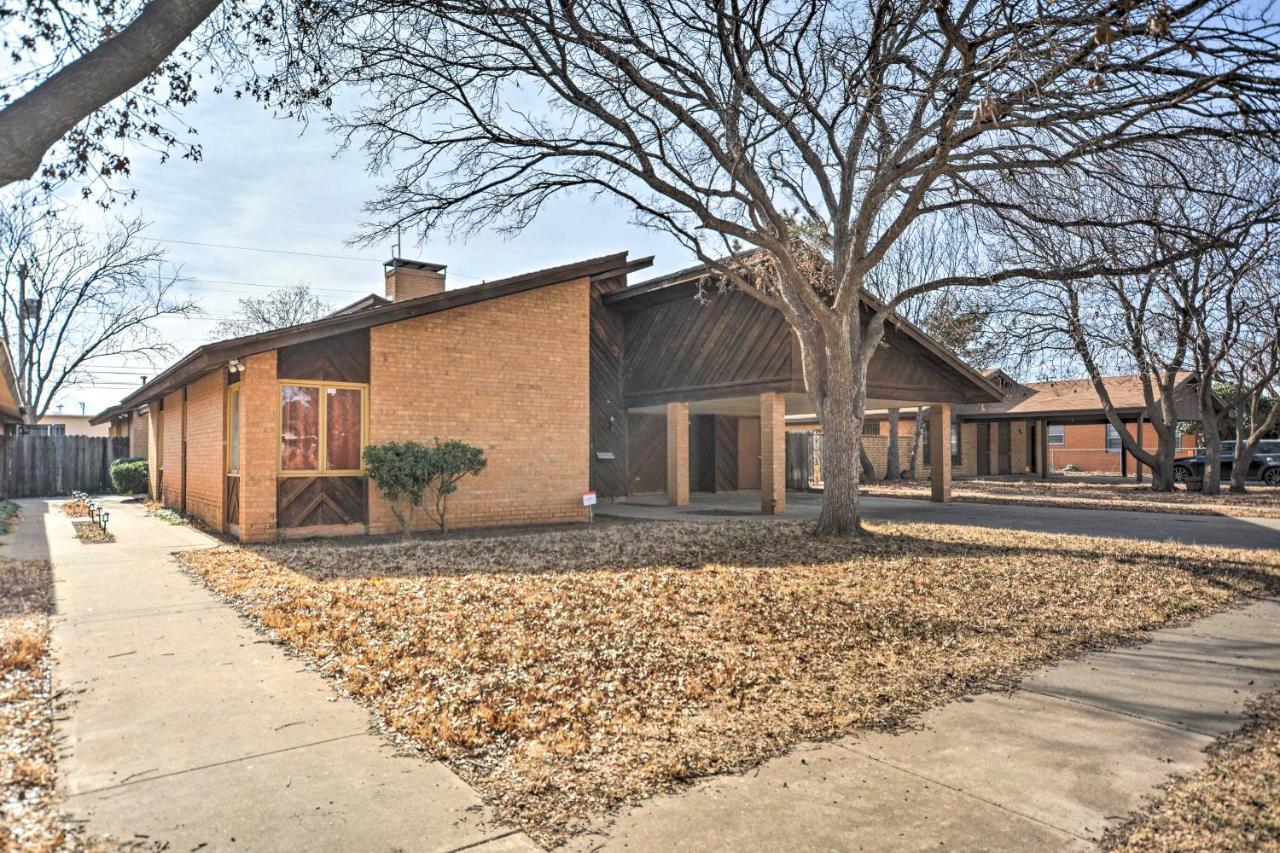 Lubbock Townhome With Grill Near Ttu And Downtown! Bagian luar foto